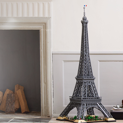 Disfruta del encanto parisino en casa con la Torre Eiffel de LEGO®