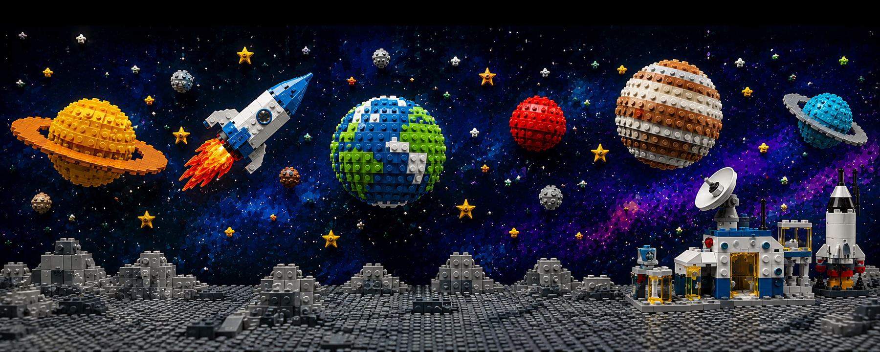 Prepárate para Despegar con el Marcianito en el Cohete de Pizza Planet de LEGO®