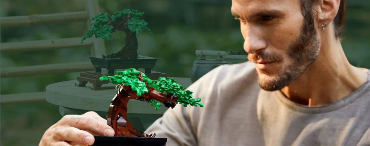Después de San Valentín, sigue el valor: LEGO® Botanicals como decoración.