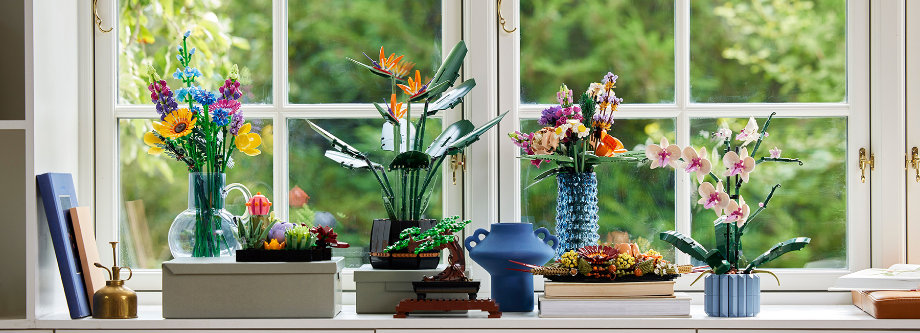 Ayudando a los constructores a florecer: los nuevos sets LEGO® de la Colección Botánica son el regalo perfecto para que las personas formen vínculos y se acerquen más.