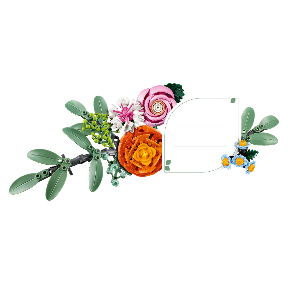 LEGO® Icons: Ramo De Flores Fantasía En Rosa (10342)_006