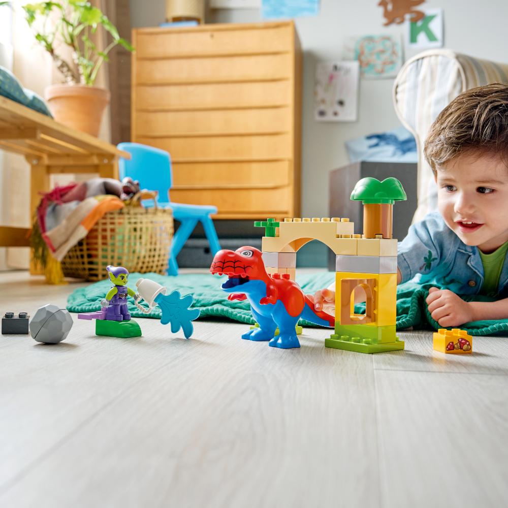LEGO®Duplo: Dinosaurio Spidey-Rex Vs. Duende Verde (10463)_010