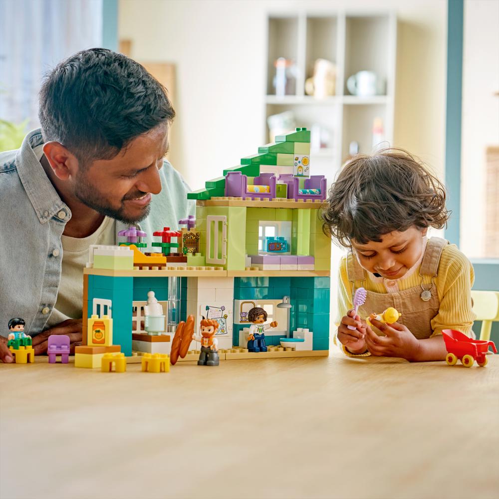 LEGO®Duplo: Casa Familiar Moderna “3 En 1” Con Figuras (10470)_007