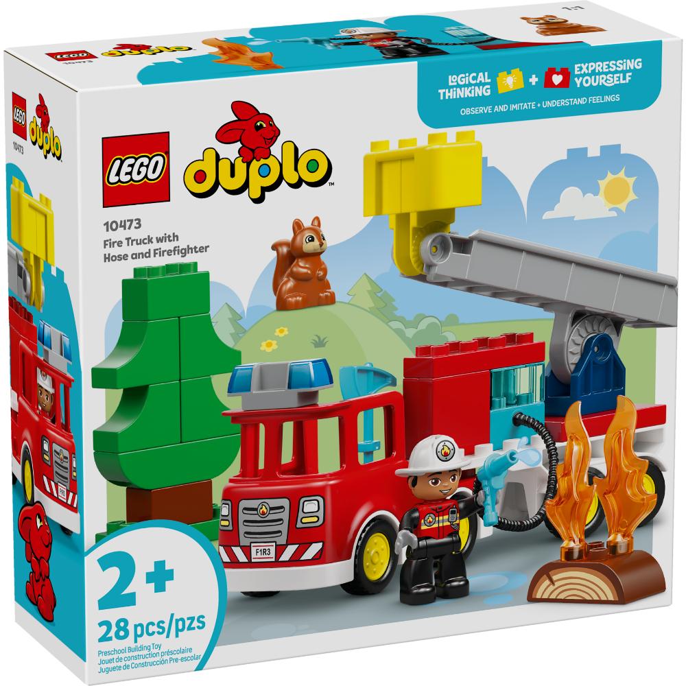 LEGO®Duplo: Camión De Bomberos Con Manguera Y Bomberos (10473)