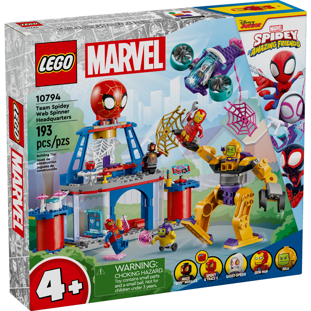 LEGO®  Duplo Cuartel General Arácnido del Equipo Spidey (10794) _001