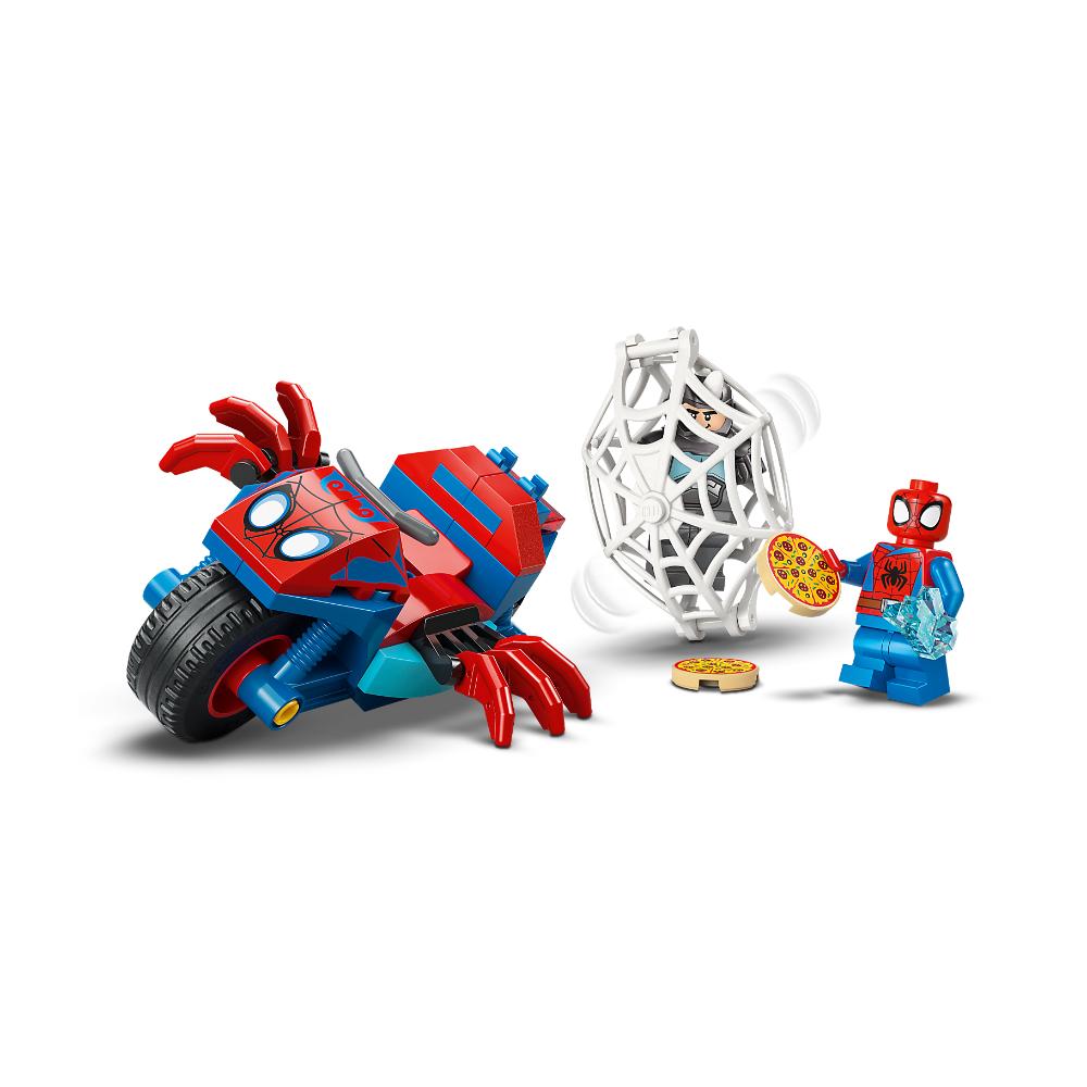 SPIDEY EN SU MOTO VS. RHINO