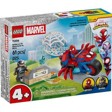 LEGO®Spidey:Spidey en su Moto vs. Rhino (11206)_001