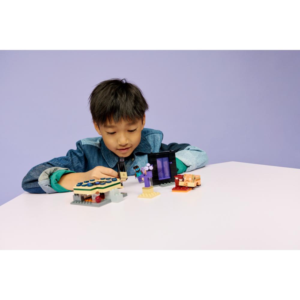 EL VIAJE POR EL NETHER Y EL PORTAL AL END