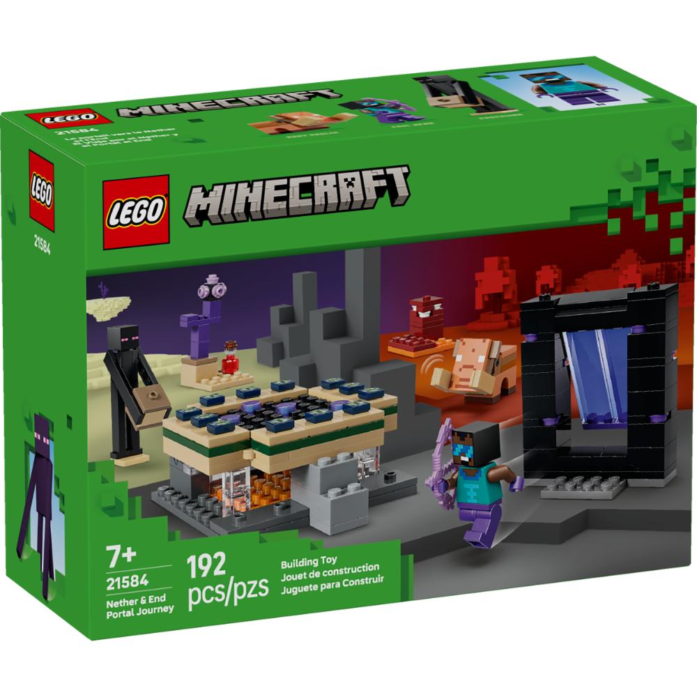 LEGO®Minecraft: El Viaje Por El Nether Y El Portal Al End (21584)_001