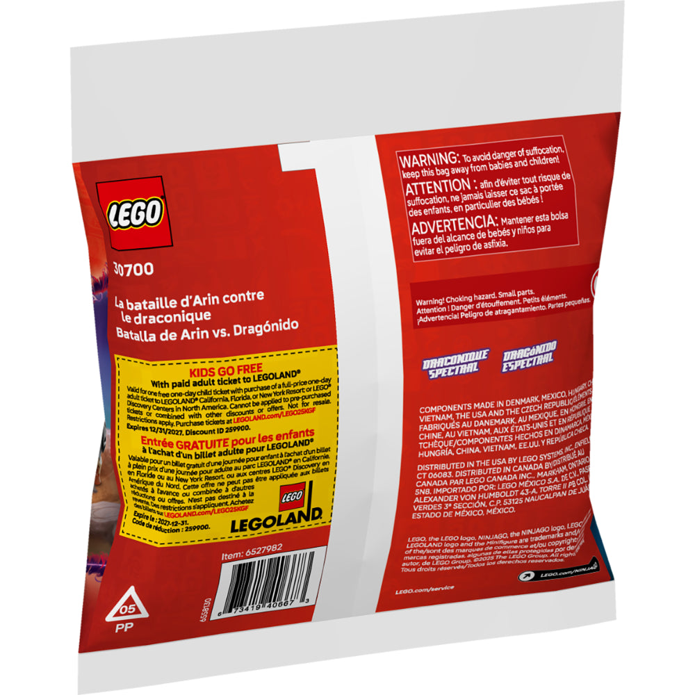 LEGO®Promocionales: Batalla De Arin Vs. Dragónido (30700)_003