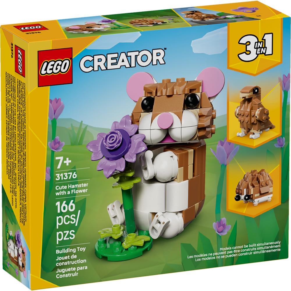 LEGO®Creator: Lindo Hámster Con Flor (31376)_001