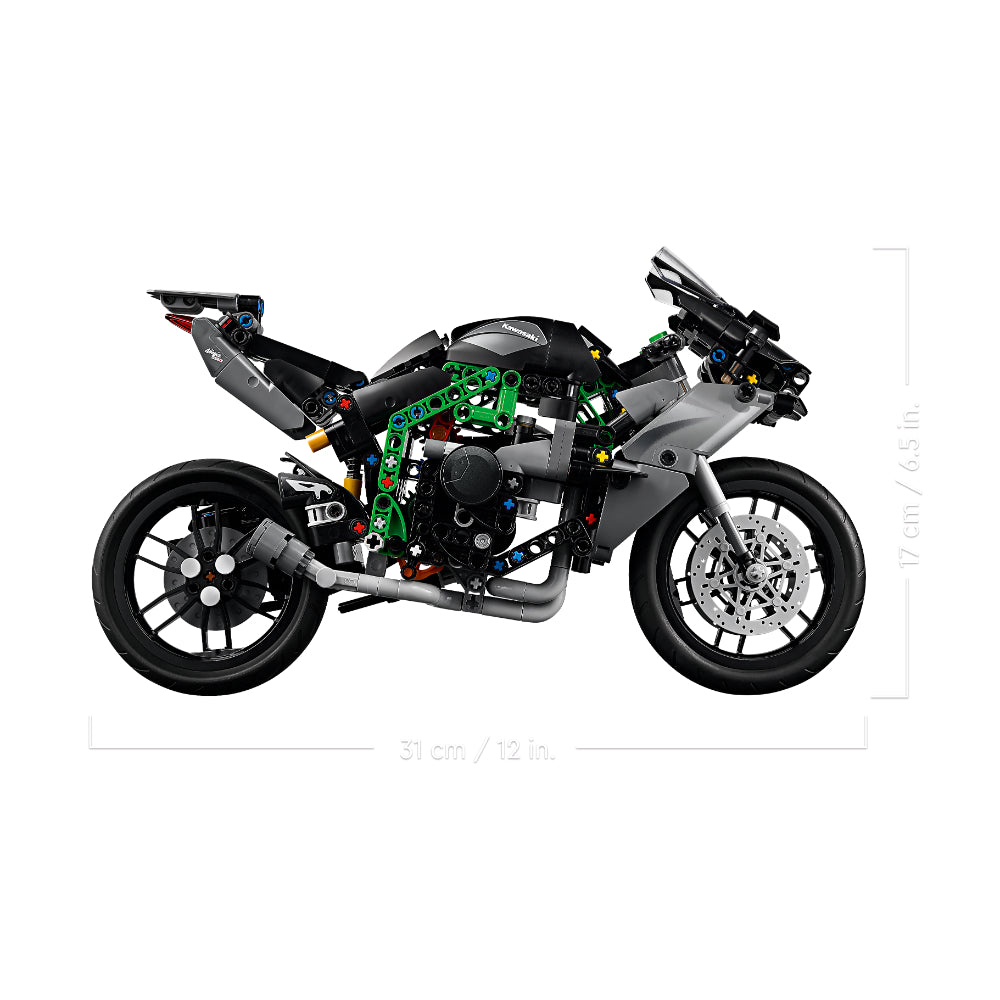 LEGO® Technic: Moto Kawasaki Ninja H2R (42170)_006