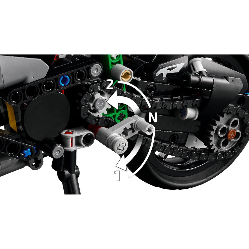 LEGO® Technic: Moto Kawasaki Ninja H2R (42170)_007