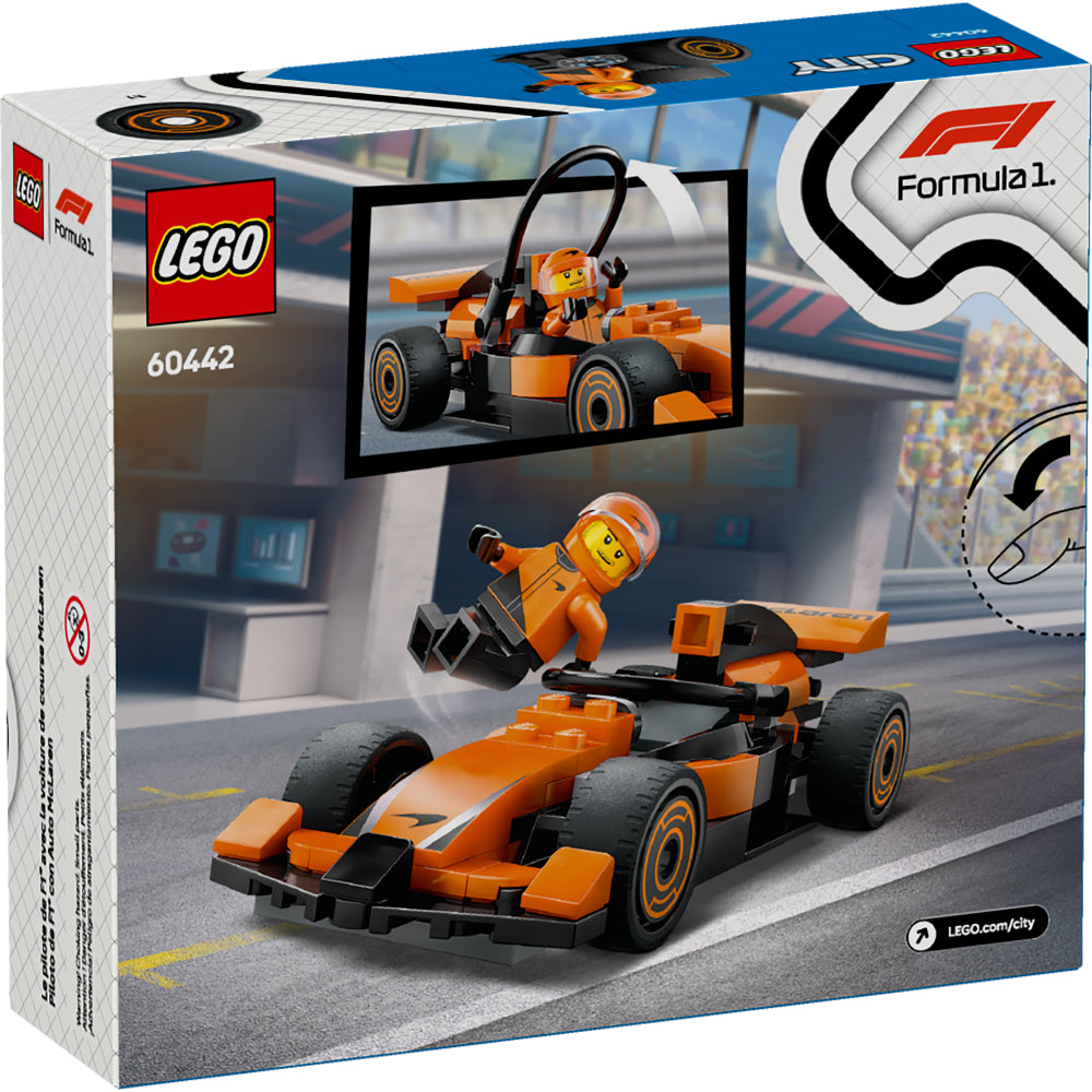 LEGO® City: Piloto De F1® Con Coche Mclaren (60442)_003