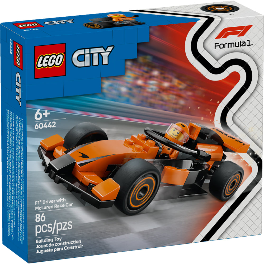 LEGO® City: Piloto De F1® Con Coche Mclaren (60442)_001