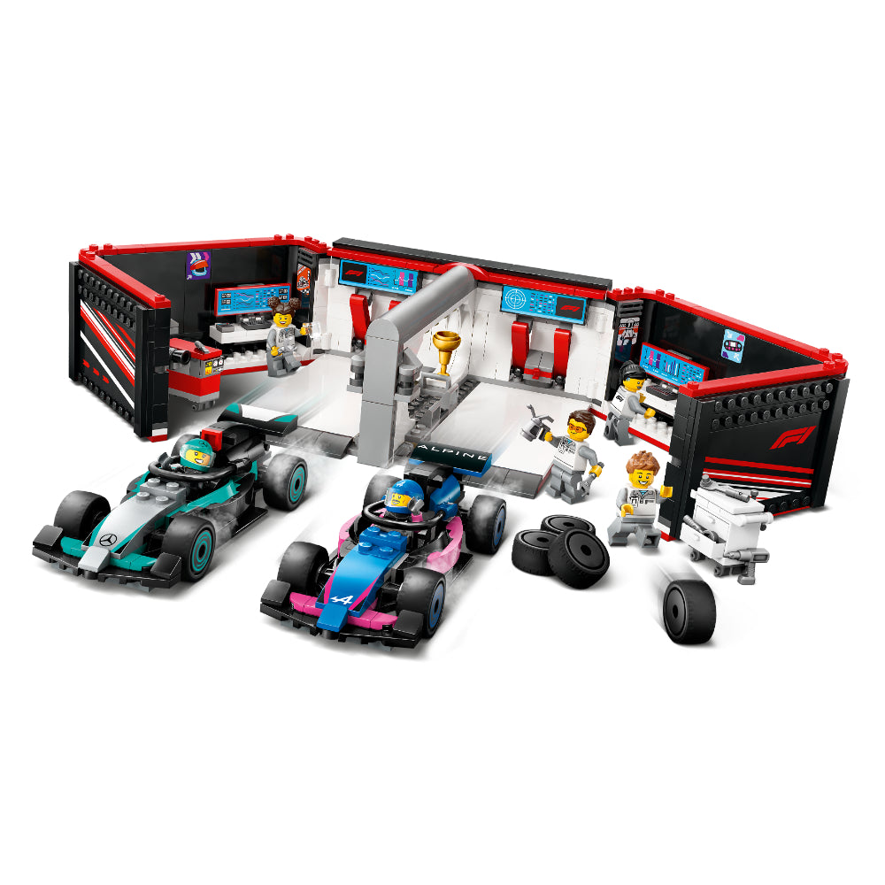 LEGO® City: Garaje De F1® Con Coches Mercedes-Amg Y Alpine (60444)_004