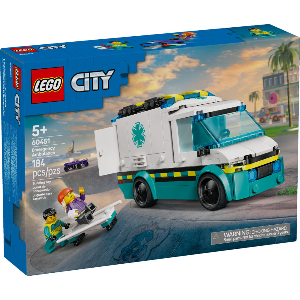 LEGO®City: Ambulancia De Emergencias (60451)_001