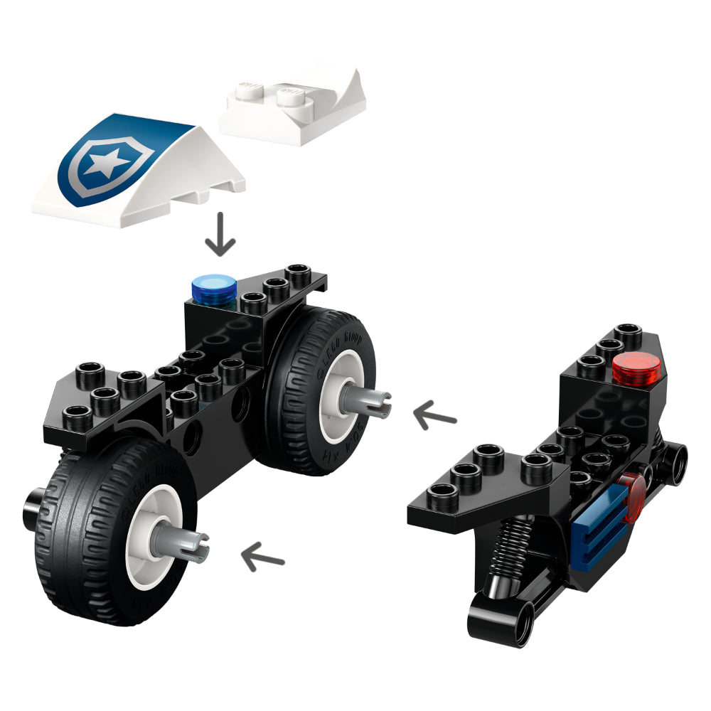 LEGO®City: Persecución En Moto De Policía (60455)_007