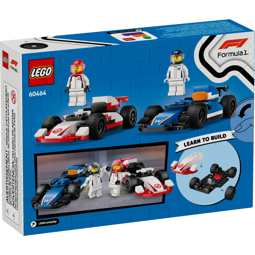 LEGO® City: Coches De F1® Williams Racing Y Haas F1® (60464)_003