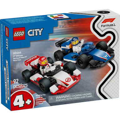 LEGO® City: Coches De F1® Williams Racing Y Haas F1® (60464)_001