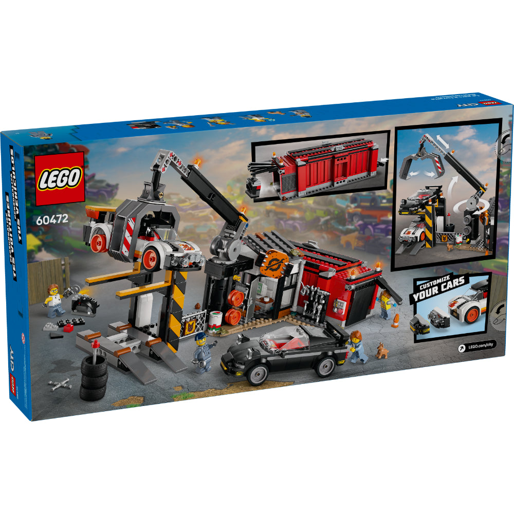 LEGO®City: Desguace Con Coches (60472)_003