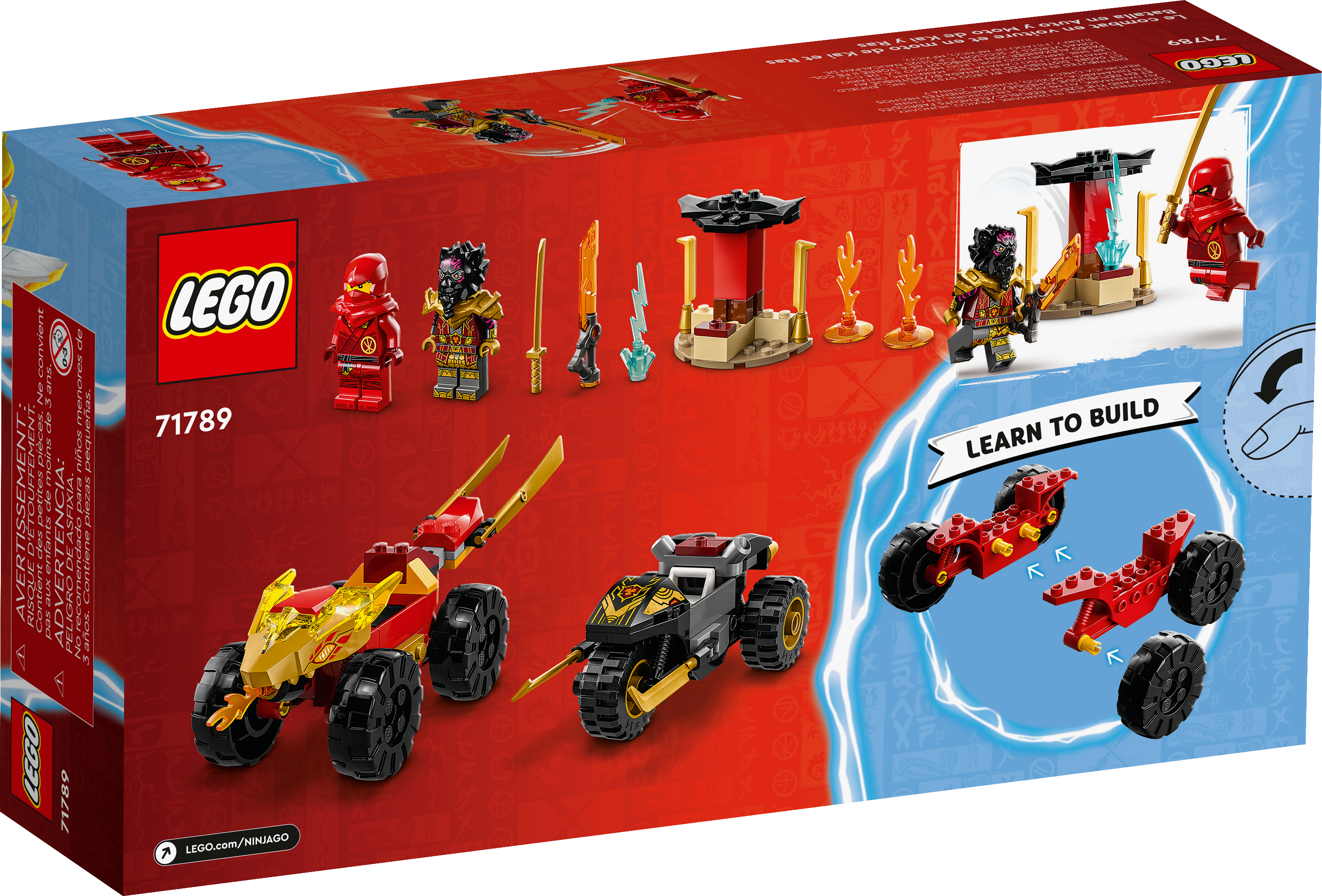 BATALLA EN COCHE Y MOTO DE KAI Y RAS