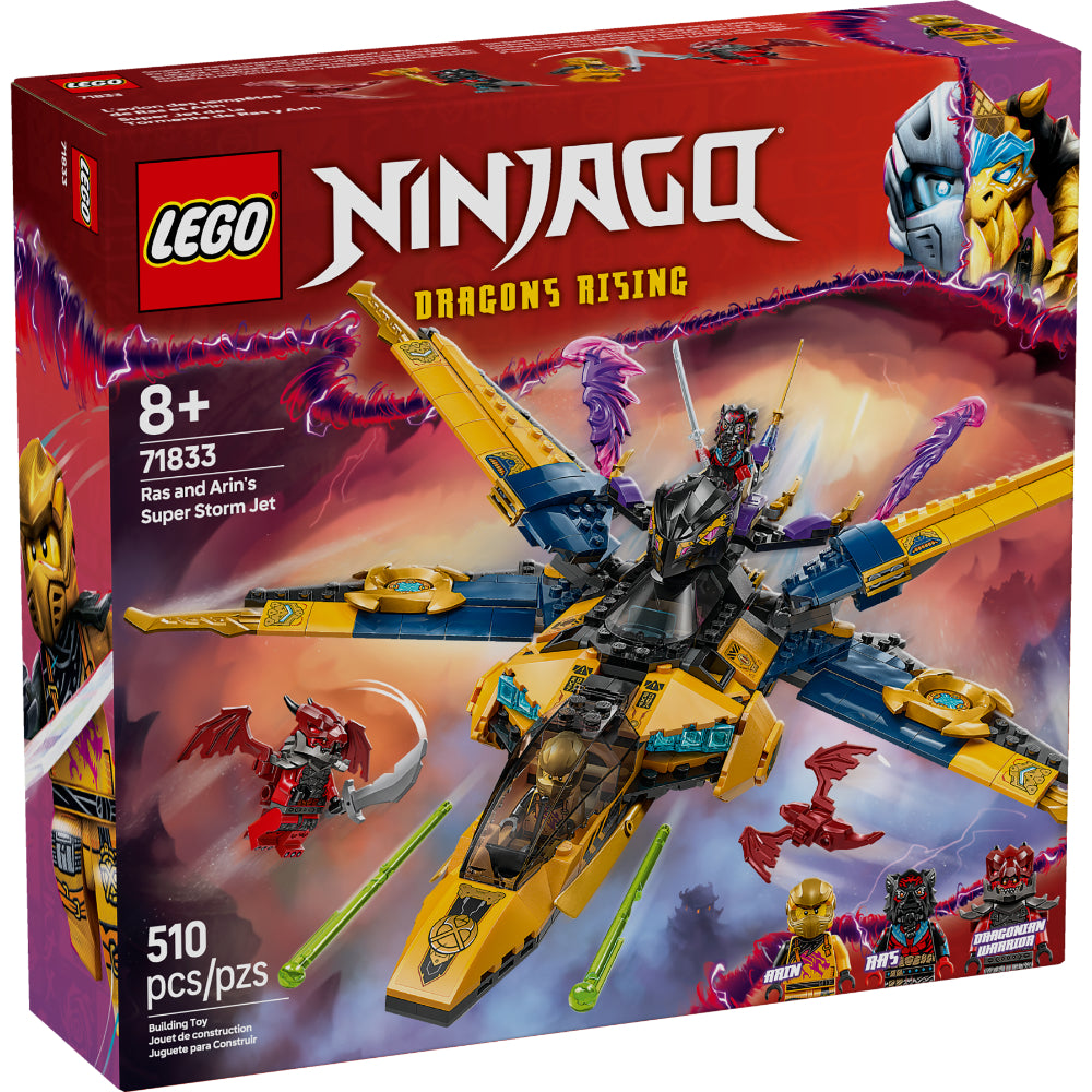 LEGO®Ninjago: Super Jet De La Tormenta De Ras Y Arin (71833)_001