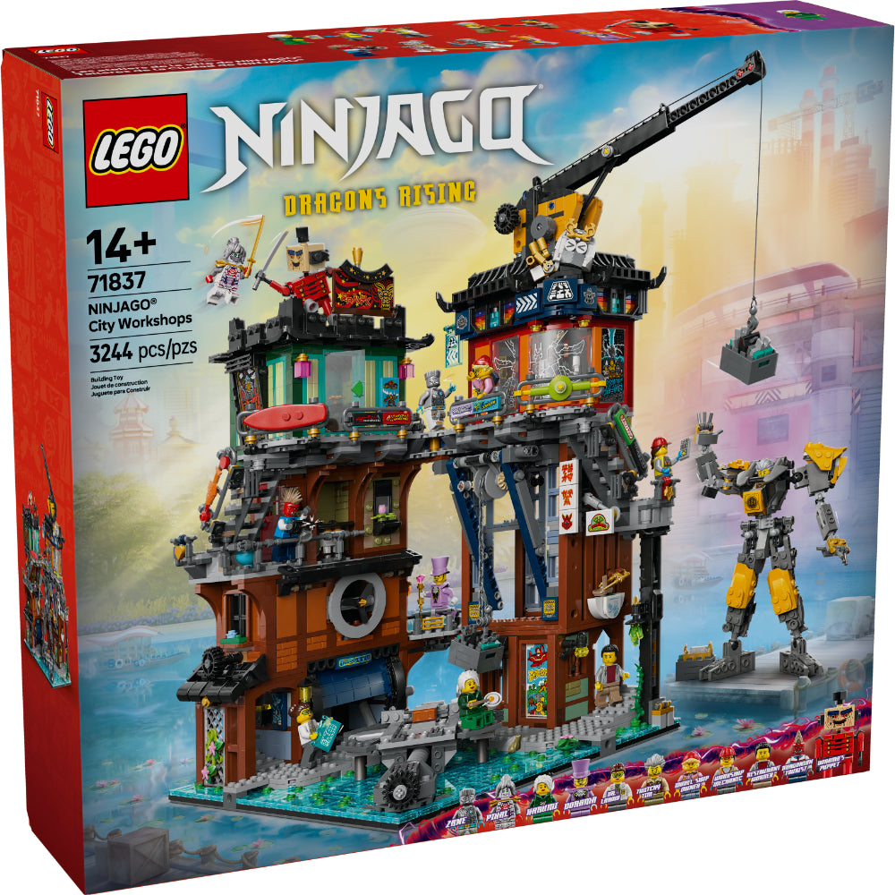 LEGO®Ninjago: Talleres De La Ciudad De Ninjago® (71837)_001