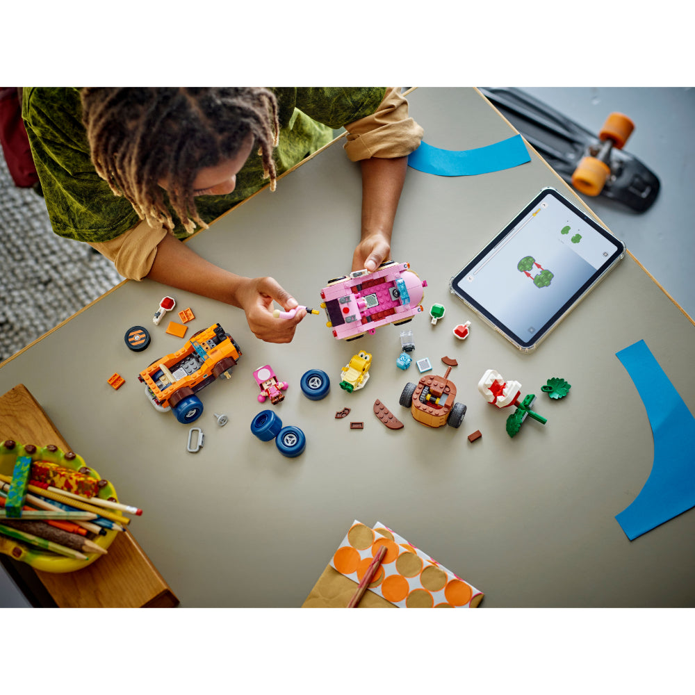 LEGO®Super Mario: Mario Kart™ – Persecución Con Potenciador De Planta Piraña (72044)_007