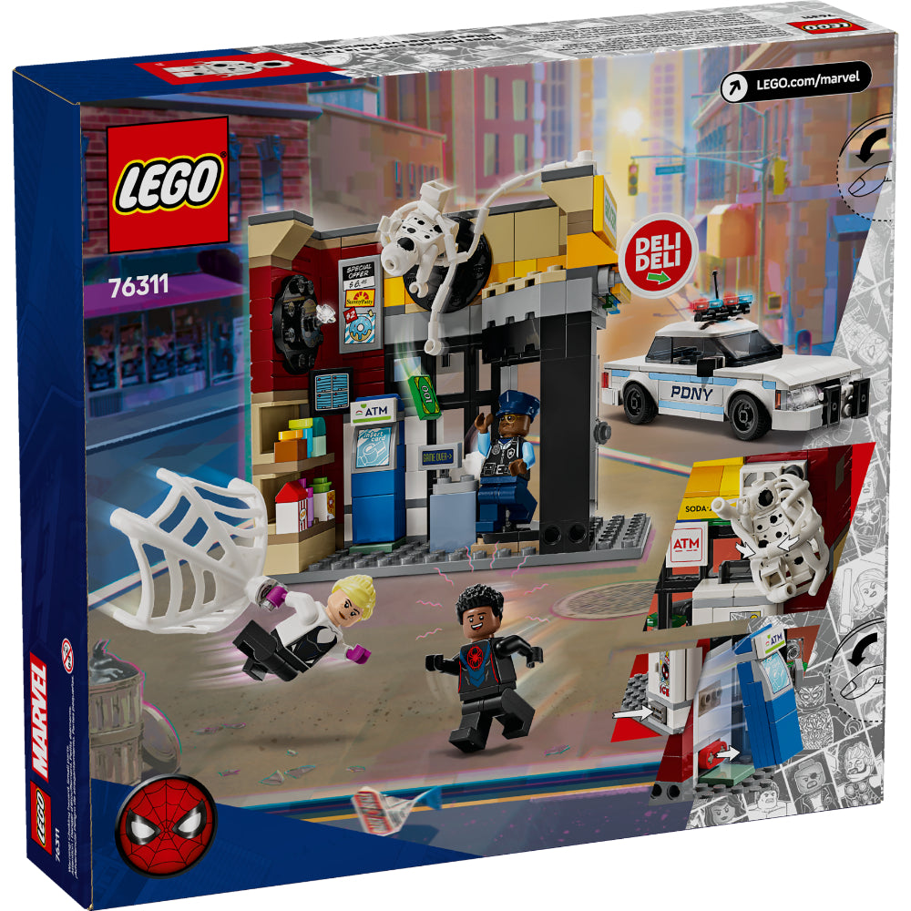 LEGO®Super Heroes: Multiverso Arácnido: Miles Morales vs. Mancha (76311)_003