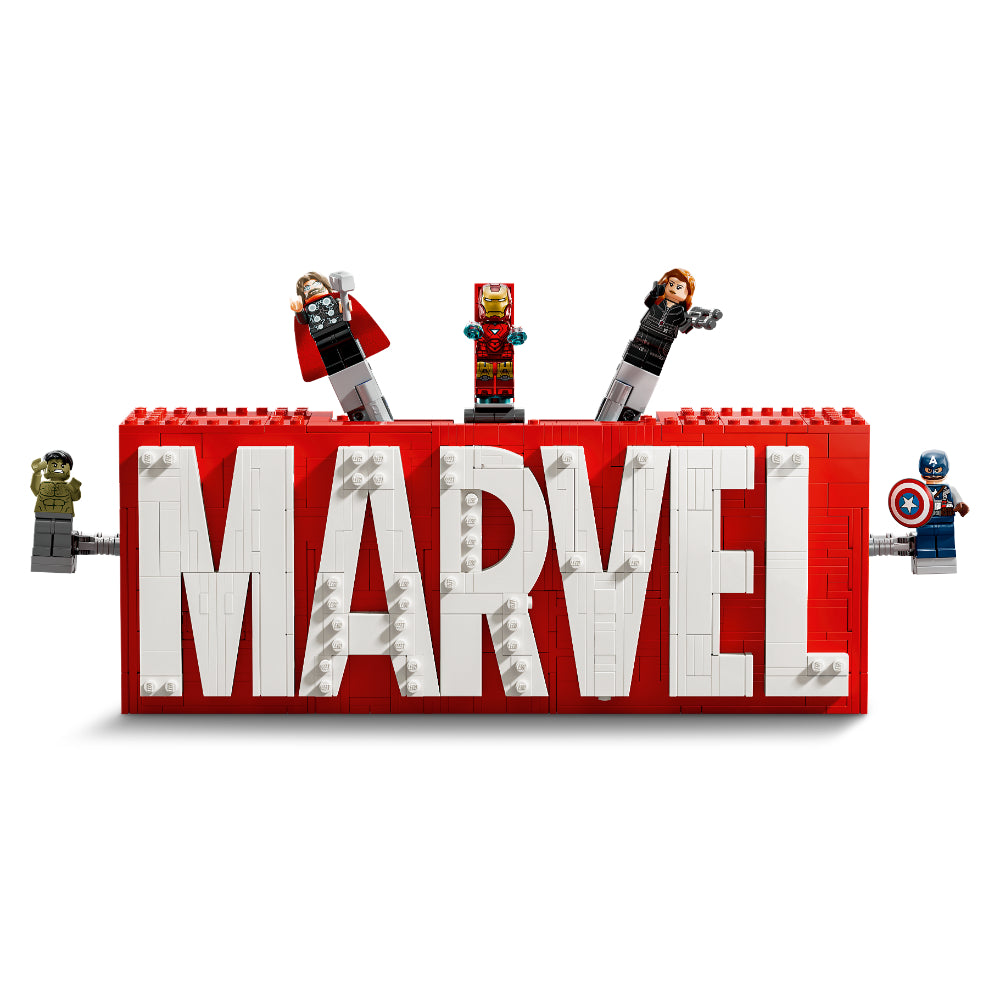 LEGO®Super Heroes: Logotipo MARVEL y Minifiguras (76313)_006
