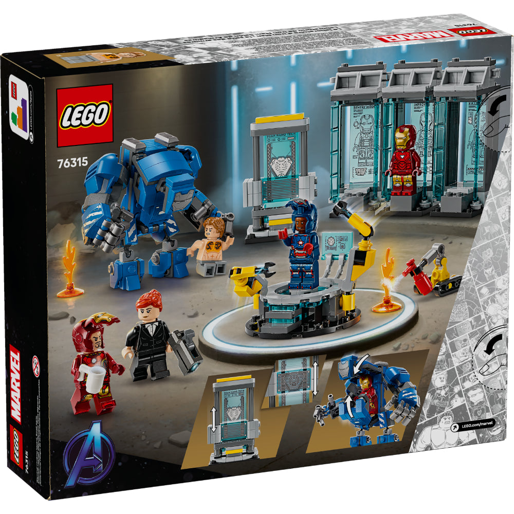 LEGO® Super Heroes: Laboratorio De Iron Man: Sala De Armaduras (76315)