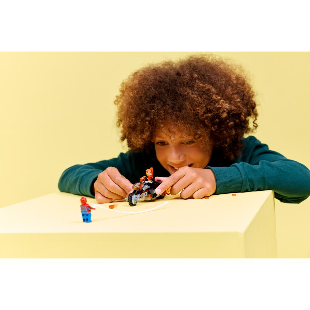 SPIDER-MAN VS. MOTO DEL MOTORISTA FANTASMA