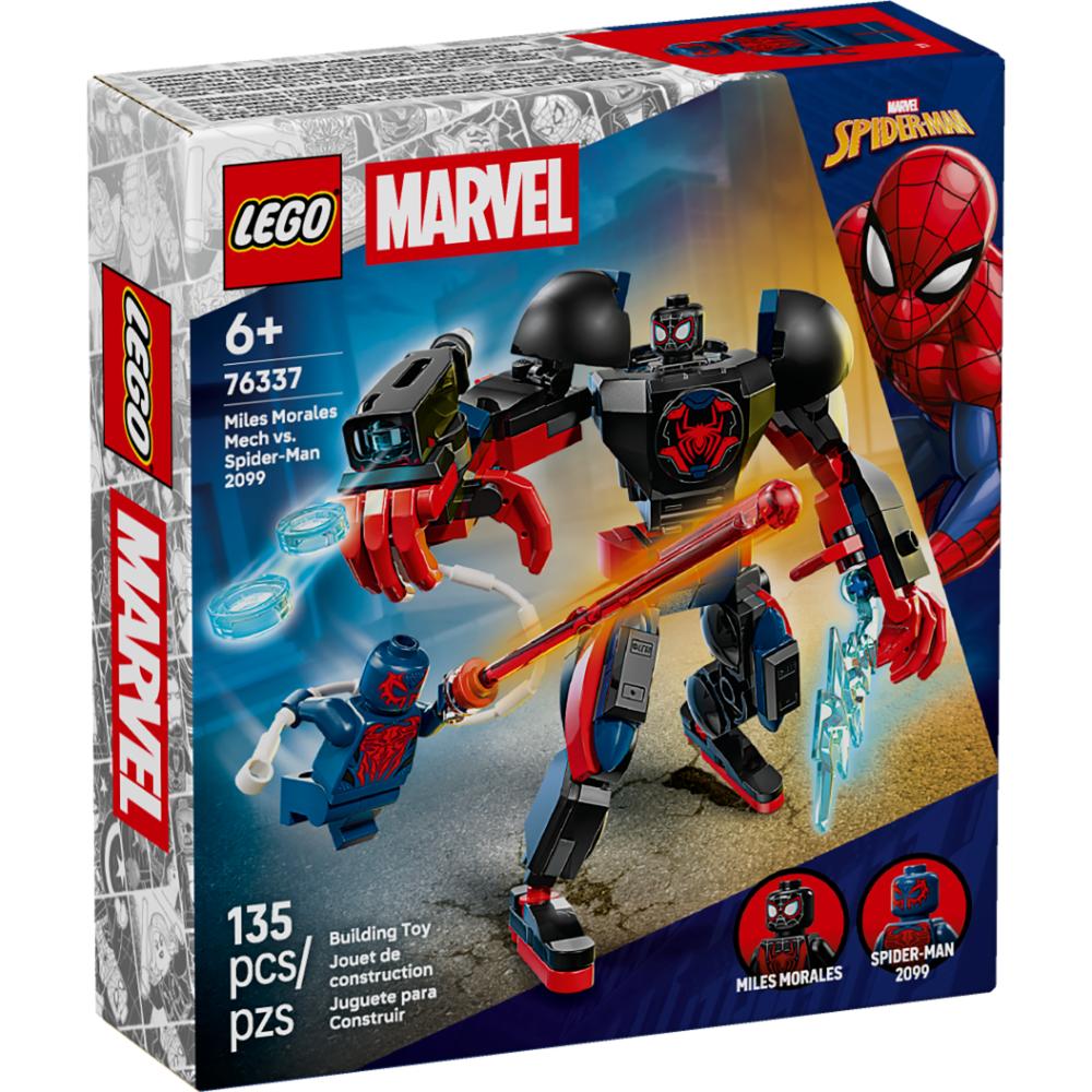 LEGO®Super Heroes:Armadura Robótica de Miles Morales vs. Spider-Man 2099 (76337)_001