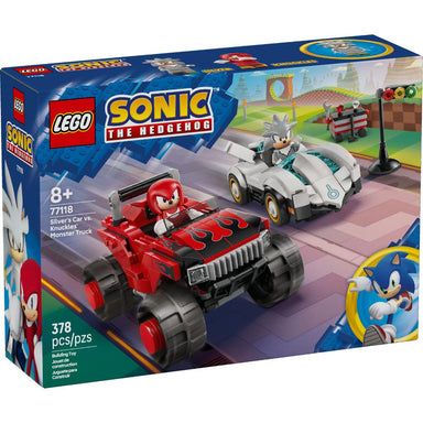 LEGO®Sonic: Coche De Silver Vs. Monster Truck De Knuckles (77118)