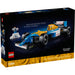 Set LEGO® Icons Williams Racing FW14B 10353 con minifigura de Nigel Mansell, base de exposición y detalles auténticos del monoplaza campeón de Fórmula 1 de 1992.