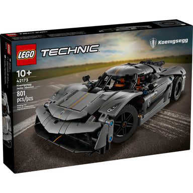LEGO Technic Koenigsegg Jesko Absolut Gris 42173 hipercoche con motor V8 y puertas diedro