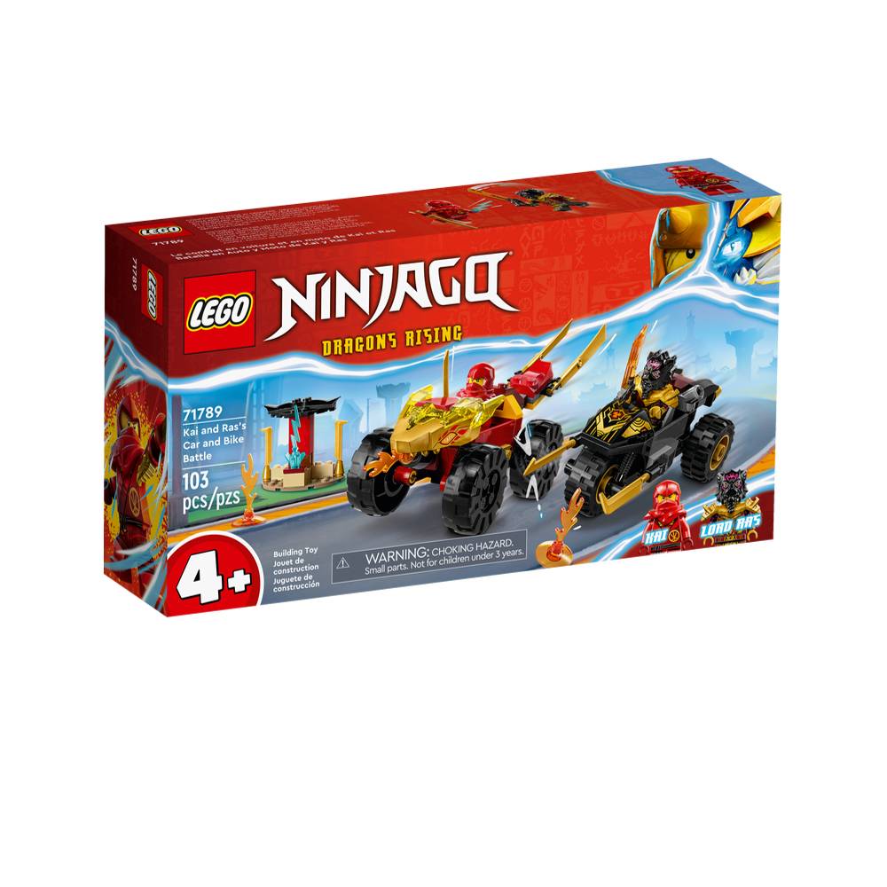 BATALLA EN COCHE Y MOTO DE KAI Y RAS