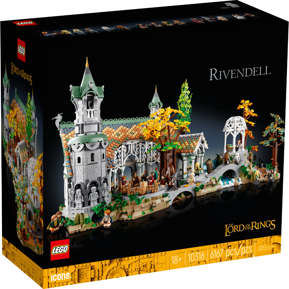 LEGO® Icons: EL SEÑOR DE LOS ANILLOS: RIVENDEL (10316)