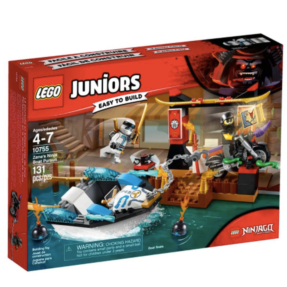 LEGO® Juniors Persecución en la lancha ninja de Zane (10755)