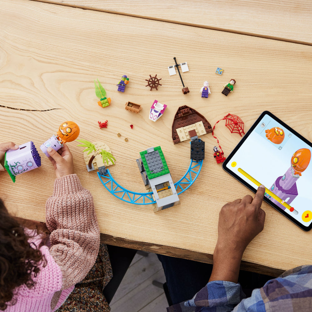 EQUIPO SPIDEY EN EL FARO DEL DUENDE VERDE