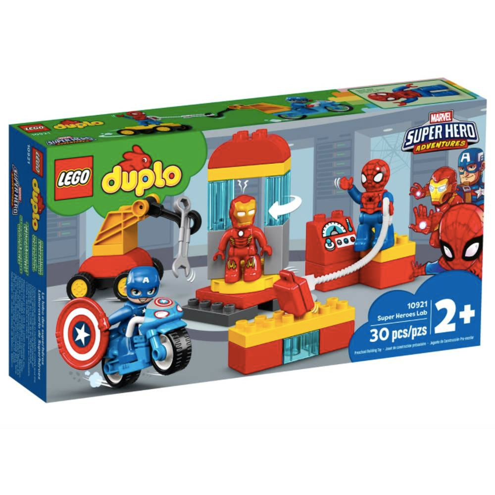 LEGO® DUPLO® Laboratorio de Superhéroes (10921)
