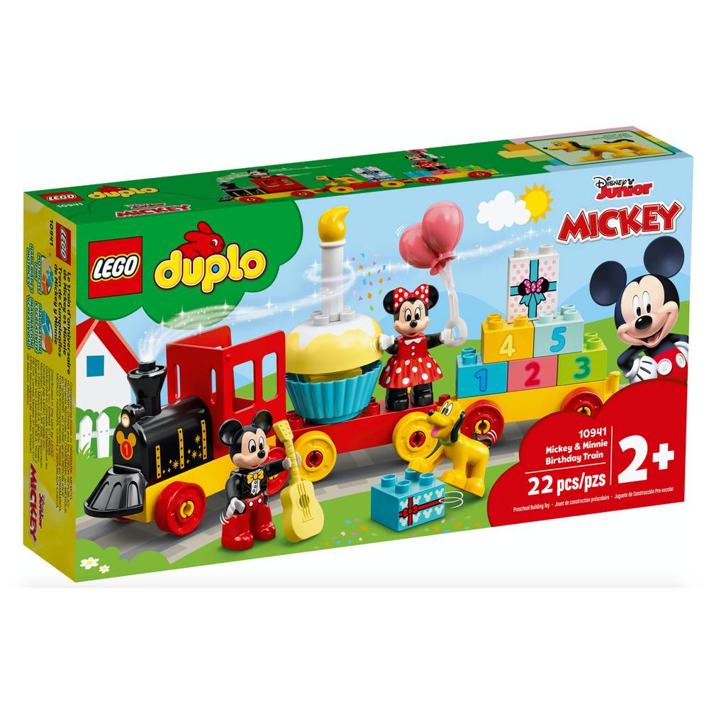 LEGO® Duplo® Disney Tren de Cumpleaños de Mickey y Minnie (10941)