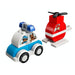 LEGO® Duplo® Helicóptero De Bomberos Y Auto De Policía (10957)