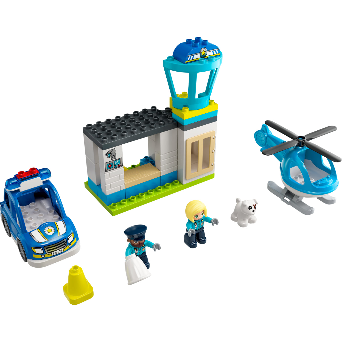 LEGO® Duplo® : Comisaría de Policía y Helicóptero (10959)