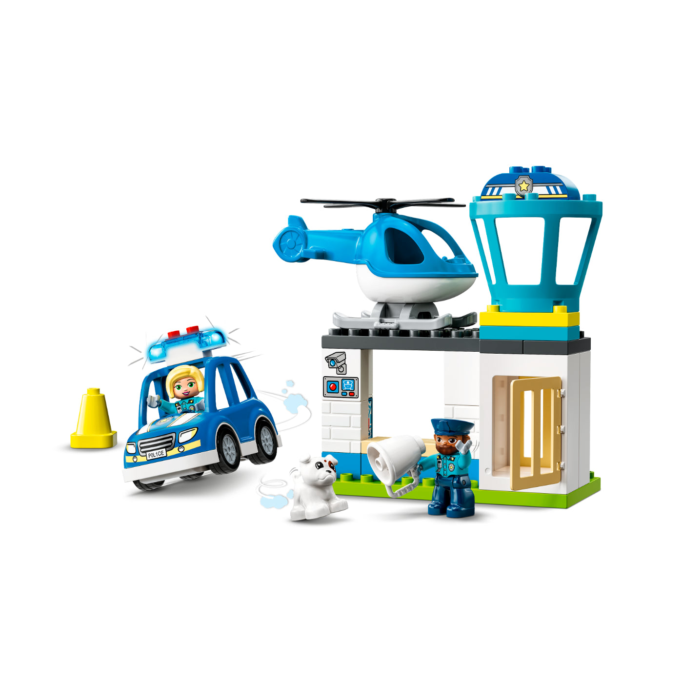 LEGO® Duplo® : Comisaría de Policía y Helicóptero (10959)