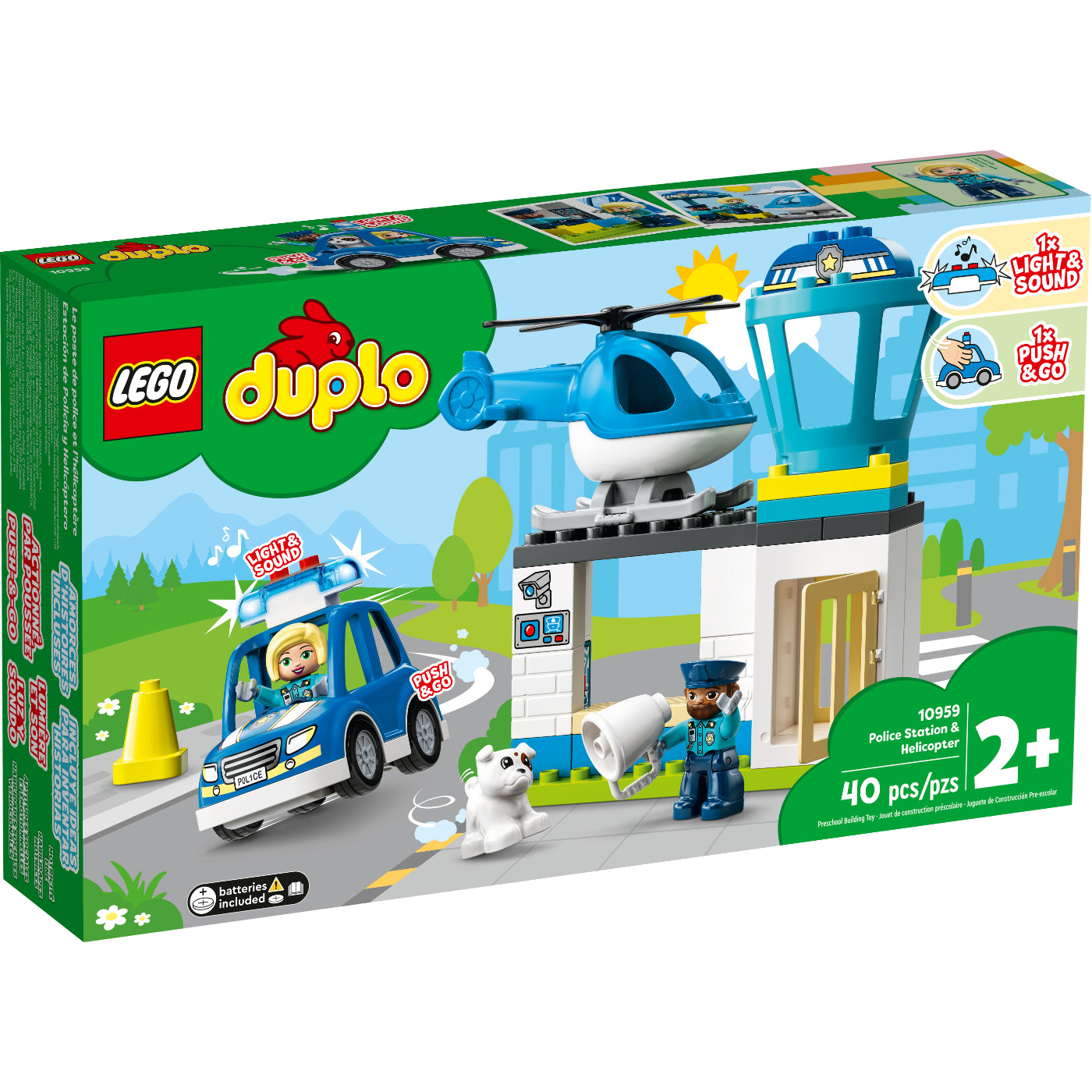 LEGO® Duplo® : Comisaría de Policía y Helicóptero (10959)