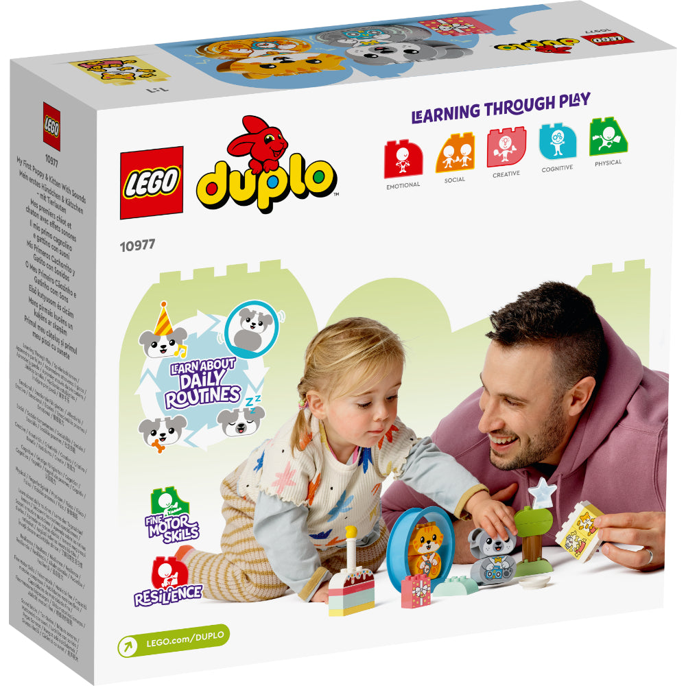 LEGO® Duplo® Mis Primeros Cachorrito Y Gatito Con Sonidos (10977)