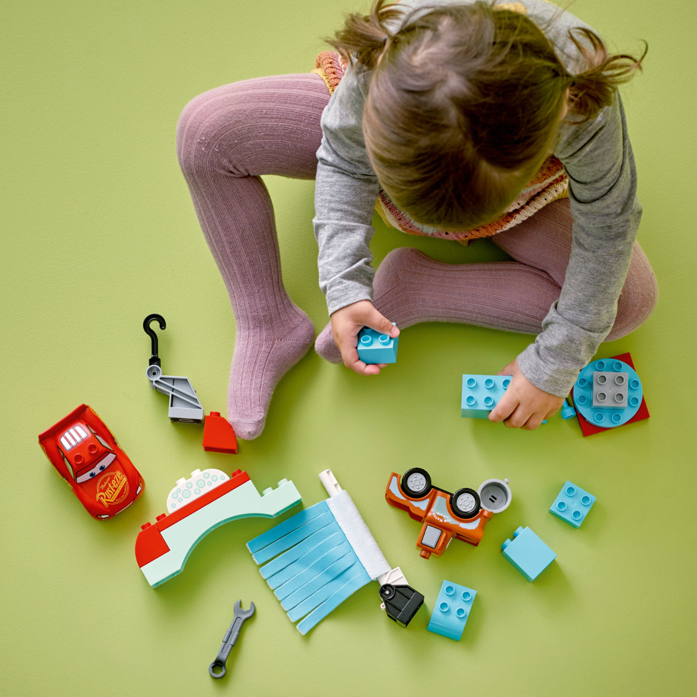 LEGO® Duplo™ Diversión En El Autolavado Con El Rayo Mcqueen Y Mate (10996)