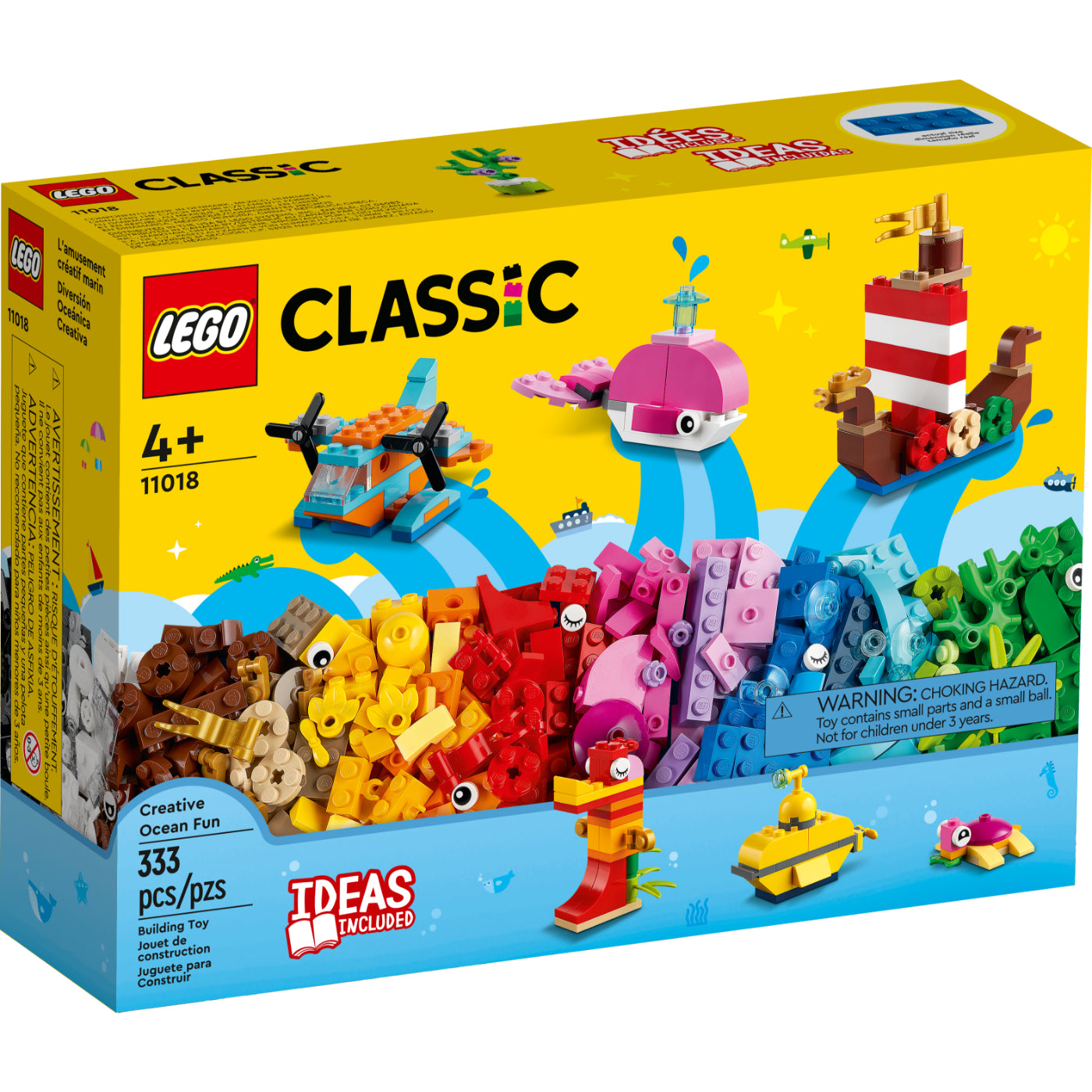 LEGO® Classic : Diversión Oceánica Creativa (11018)